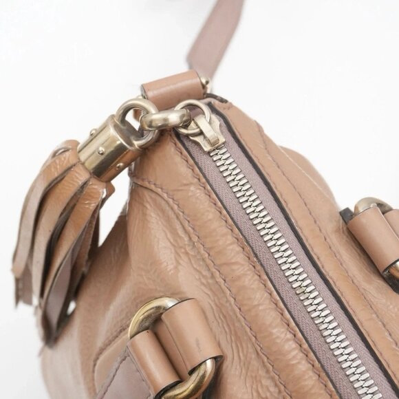 Gucci Soho Shoulder Bag Large Beige Leather - Picture 5 of 15